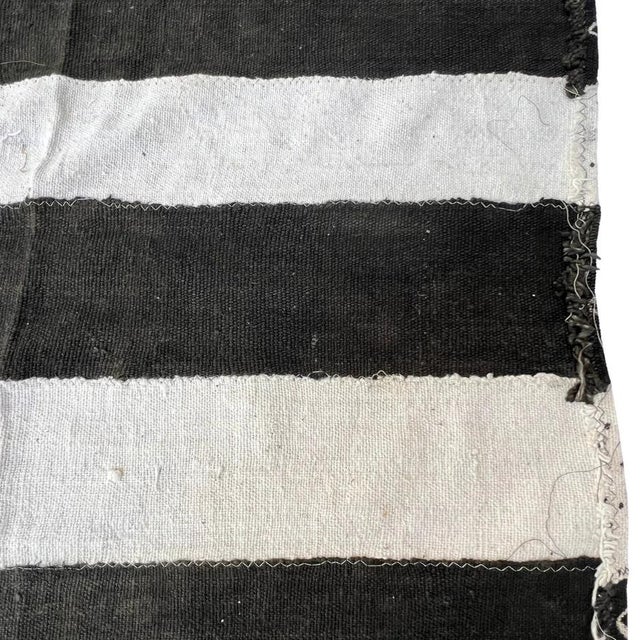 Textile Early 20th Century Black and White Mudcloth Textile Mali 82 x 61 For Sale - Image 7 of 7