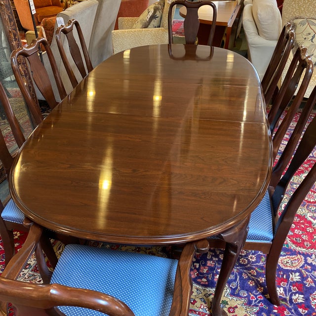 Ethan Allen Traditional Classics Queen Anne Expansion Table