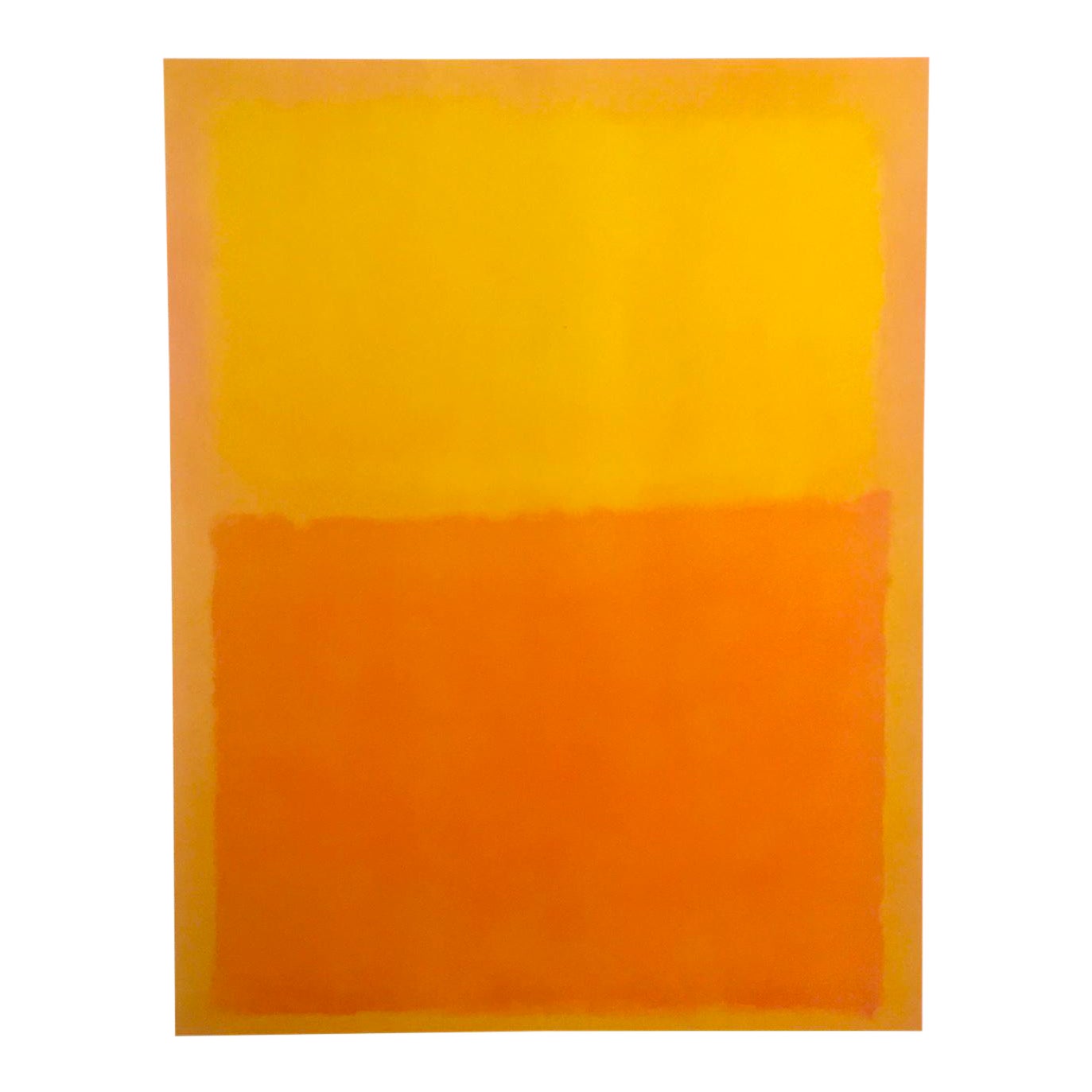 Mark Rothko Vintage 1990's Abstract Expressionist Lithograph Print