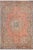 Shabby Chic Persian Kashan Peach/Brown Wool Rug - 7'10'' X 11'0'' For Sale - Image 10 of 10