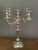 Mid 20th century , vintage Four-arm candelabra silver plate on copper ,This is a vintage silver-plated item manufactured...