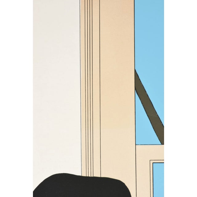 Blue 1970s Seventh Season by Will Barnet , 1911-2012: Limited Edition Seriograph For Sale - Image 8 of 17