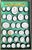 Beautifully preserved Grand Tour book-form box housing a collection of fifty-one classical Intaglio Medallions by Giovanni...