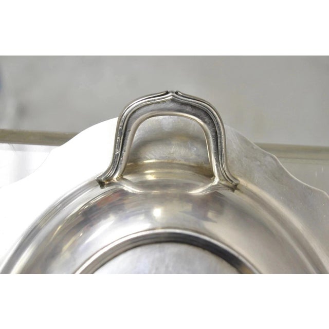 Mid 20th Century Mid 20th Century Wm Rogers 2272 Washington Silver Plated Victorian Lidded Vegetable Serving Dish For Sale - Image 5 of 9