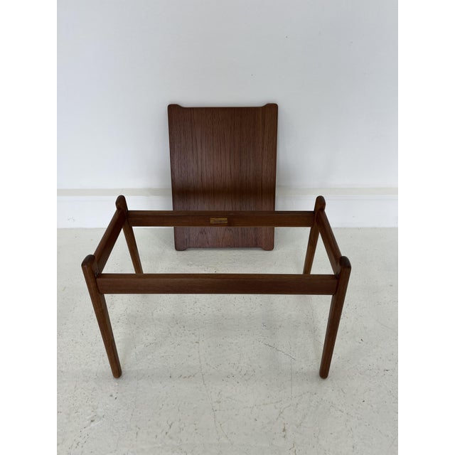 Mid-Century Teak Side Table by Fredrik A. Kayser for Vatne, Norway, 1960s For Sale - Image 9 of 10