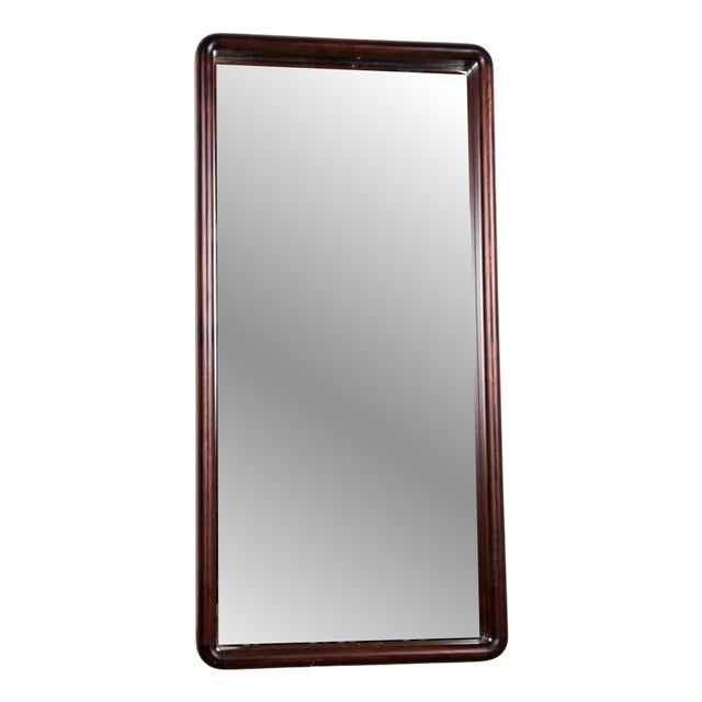 Large Danish Model 206 Mirror in Glass & Rosewood by Aksel Kjersgaard, 1980s For Sale