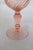 Luminarc Cristal D’Arques Rosaline Optic Pink Swirl Wine Water Goblets Set of 15 For Sale - Image 10 of 12