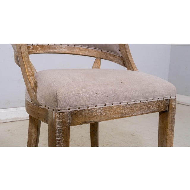 Hooker Brasserie Friendship Oak Table & 6 Center Stools For Sale - Image 14 of 18