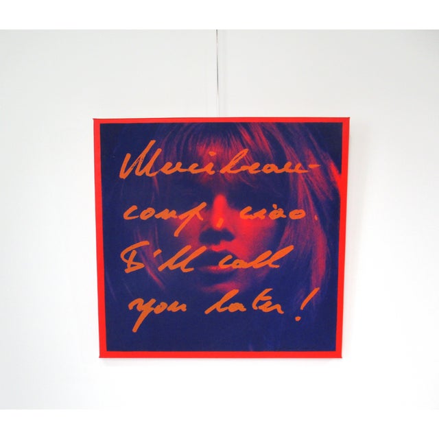 Daniel Dens Painting of Bridget Bardot 2008 For Sale - Image 11 of 12