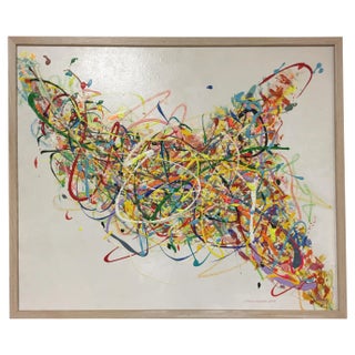 Steve Barylick Multicolor Abstract Painting For Sale