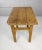 18th Century Country Farm Distressed Fruitwood Side Table For Sale - Image 4 of 11