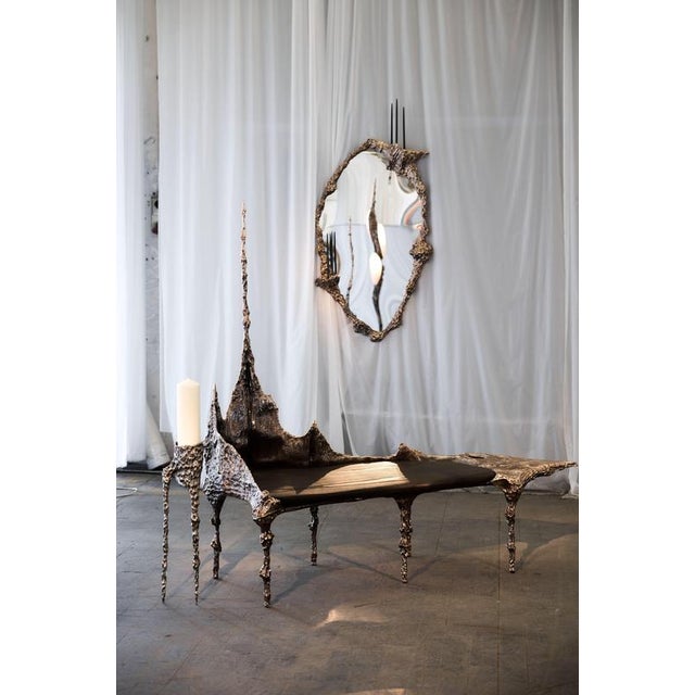 People VII Mirror in Polished Stainless Steel by William Guillon For Sale - Image 11 of 12