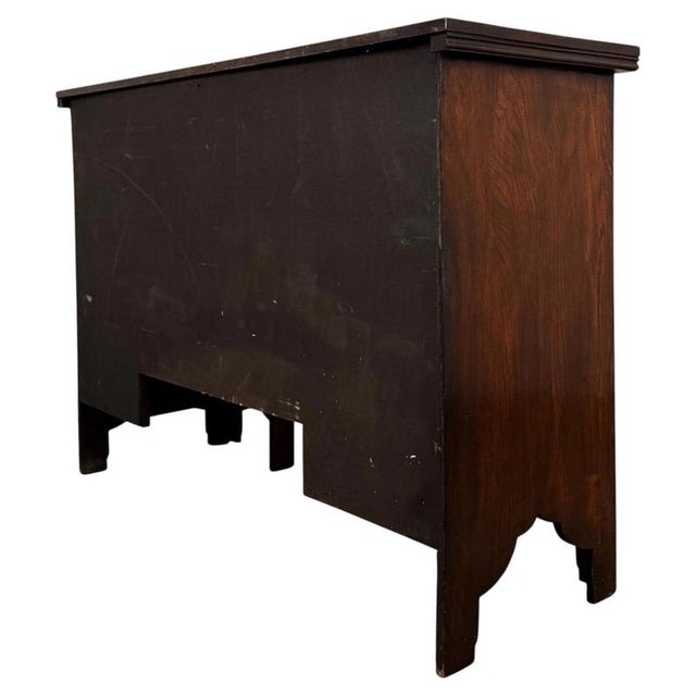 20th Century Gothic Carved Oak Sideboard For Sale - Image 10 of 15