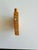 Unusual Antique/Vintage Lac Burgaute Snuff Bottle – Ochre For Sale - Image 4 of 9