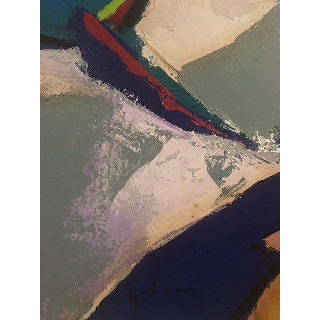 Contemporary 2022 Contemporary Abstract Expressionist Painting by Jesus Galvan For Sale - Image 3 of 10