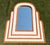 Hollywood Regency Tropical Mirror in Pencil Reed Bamboo attributed to Vivai Del Sud, Italy, 1970s For Sale - Image 4 of 17