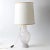 1970s Large Italian Opaline Glass Table Lamp, 1960s For Sale - Image 5 of 11