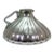 Antique Victorian Hand Blown Silver Mirrored Mercury Glass Pitcher Jug For Sale