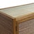 Brown Coconut Rattan Two-Door Sideboard Credenza For Sale - Image 8 of 14