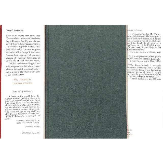 TURNER, T.W. [159] pp. Geoffrey Bles 1954 Second Impression 8 3/4" x 6" w/ 4-fold map on page 156 Turner became head...