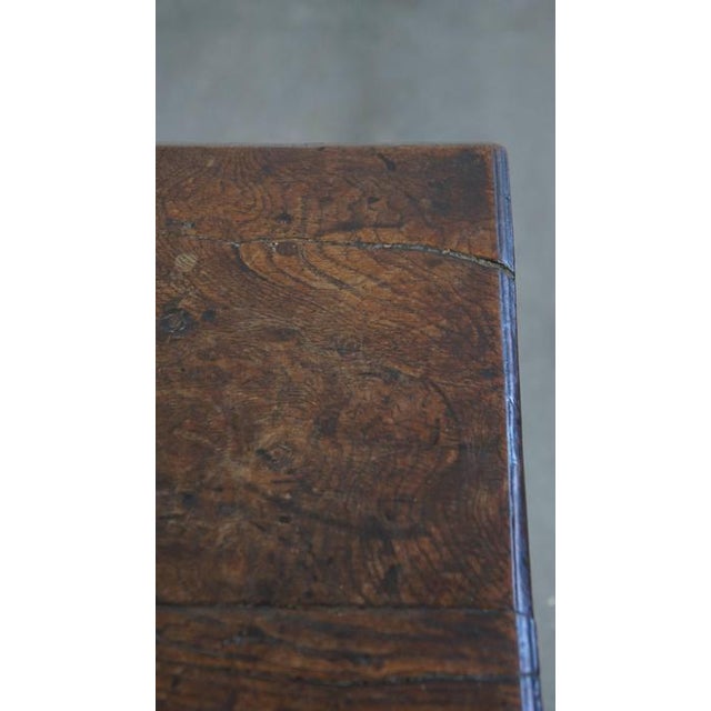 Large Antique English Side Table For Sale - Image 12 of 14
