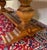 Brown Antique French Country Dining Table Farmhouse Pedestal Trestle Honey Oak 1930s For Sale - Image 8 of 18
