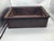 Early 20th Century Antique Ase. Co Aurora Il Steel Metal American Industrial 18.75" Stackable Storage Bin For Sale - Image 5 of 7
