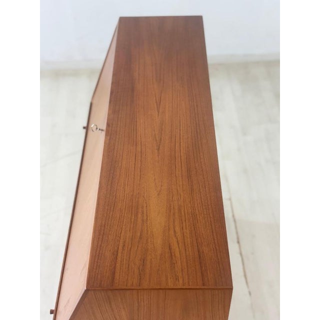 Mid-Century Danish Secretary in Teak by Bernhard Pedersen & Søn for Eskilstrup-Falster Møbelfabrik, 1960s For Sale - Image 15 of 18