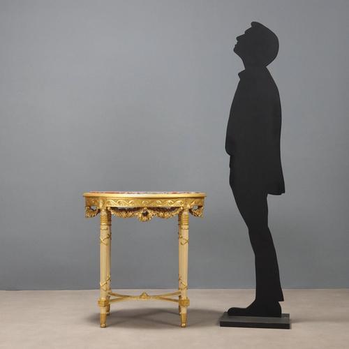 Center Table in Carved Wood For Sale - Image 3 of 11