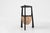 Art Nouveau Side Table in Blackened Wood with Storage Basket, Belgium, 1890s For Sale - Image 10 of 11