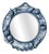 Round Ceramic Wall Mirror with Sculpted Fruit Shapes by Ulli Wittich-Großkurth, Germany, 1970s For Sale