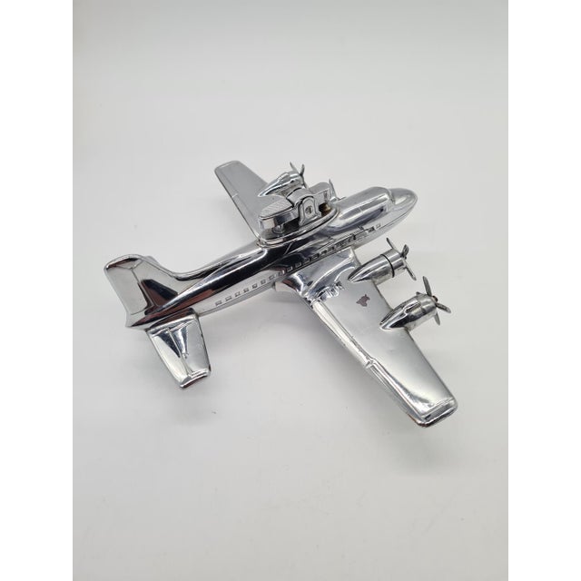 Mid-Century Modern Japanese Airplane Lighter, 1960s For Sale - Image 3 of 14