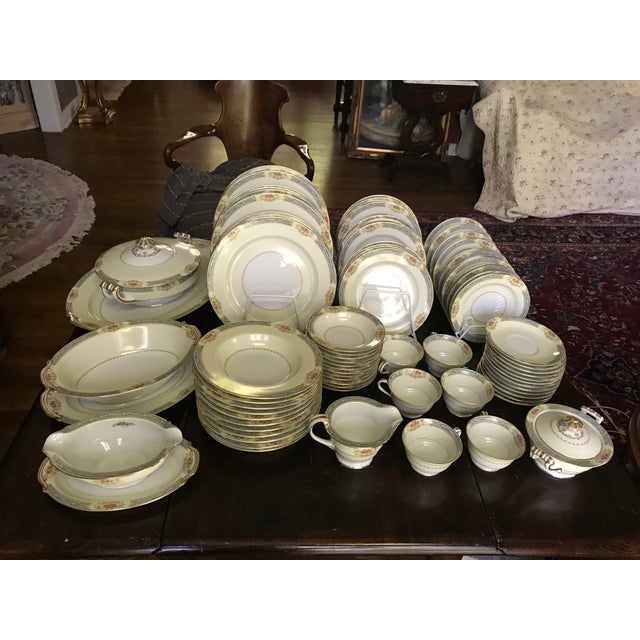 Rose China　食器　12枚セット Made in Occupid Japan, Rose China Set for 12 Dinnerware, 83