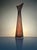 This tall and elegant overlay glass vase is distinguished by its sophisticated, traditional "à canne" technique. The...