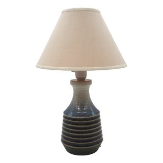 Ego Stoneware Table Lamp by Heinz Schlichting for Ego Stengods, 1980s For Sale