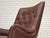 Danish Armchair in Brown Furniture Leather, 1970s For Sale - Image 15 of 18