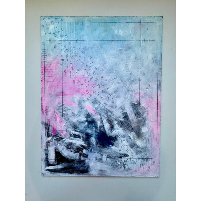 “Cotton Candy” Original Oil Painting by Paula DeStefanis For Sale - Image 4 of 9