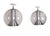 1960s Dutch Globe Pendants by Franck Ligtelijn for Raak Amsterdam, 1960s, Set of 2 For Sale - Image 5 of 12