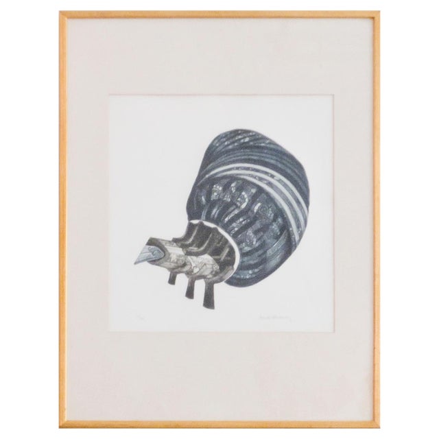 Bengt Böckman, Projekt 666 Composition, 1966, Etching For Sale