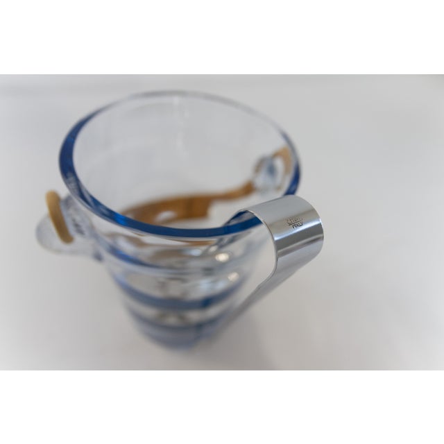 Danish Glass Ice Bucket by Per Lütken for Holmegaard, 1960s. For Sale - Image 7 of 18