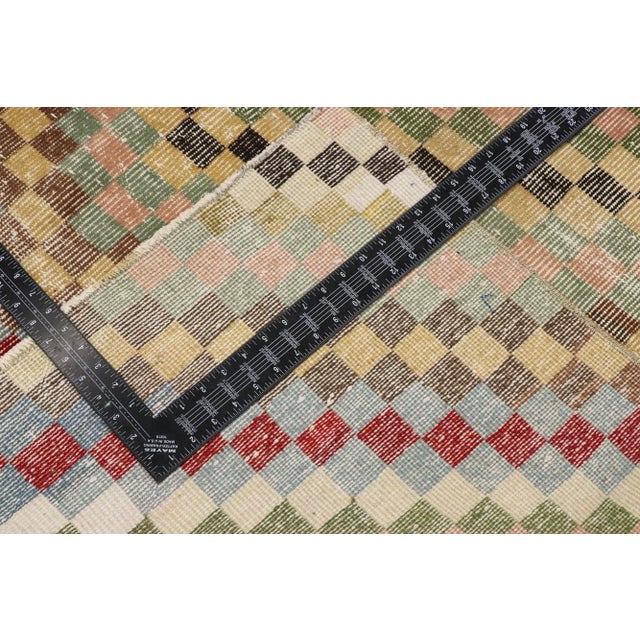 Vintage Turkish Sivas Rug - 05'07 X 10'00 For Sale In Dallas - Image 6 of 10