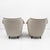 Textile Mid-Century Modern Italian Armchairs, 1950, Set of 2 For Sale - Image 7 of 12