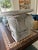 Vintage Whitewashed Wicker Elephant Garden Stools or Side Tables – A Pair For Sale In Miami - Image 6 of 12