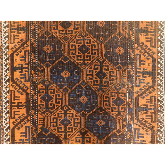 Antique Persian Baluchi Tribal Rug. 3'1"x 5'5" For Sale - Image 4 of 15