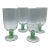 Vintage Portmeirion Green Iced Tea Glasses-Set of 4 For Sale