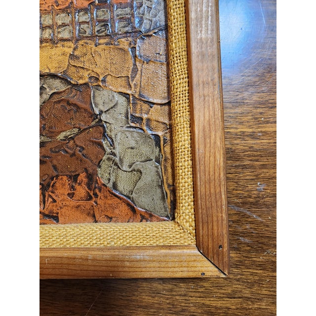 Mid-Century Modern Mid Century Modern Artist Bonita Thurman Original Oil. For Sale - Image 3 of 5