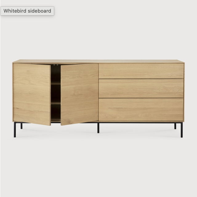 Late 20th Century Ethnicraft Whitebird Sideboard For Sale - Image 5 of 7