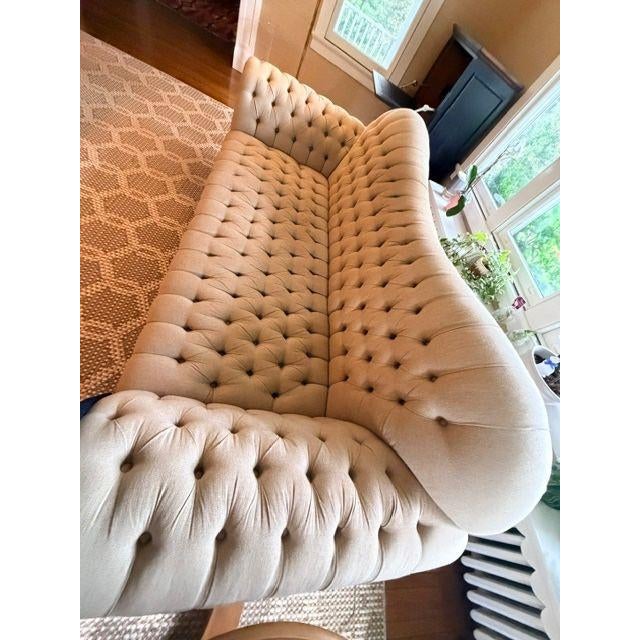 40”H x 96” W x 46” D Arm H : 28.5” Seat H : 17” Boasting environmentally friendly materials and recycled steel, this...