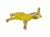 Yellow Vintage Vietri Donkey Figurine For Sale - Image 8 of 9