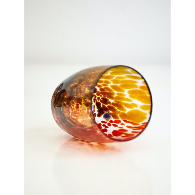 Brown Mojito Glasses by Mariana Iskra for Ribes Studio, 2010, Set of 6 For Sale - Image 8 of 14